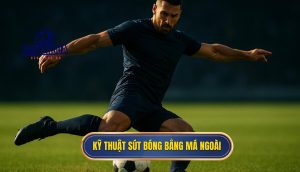 Kỹ thuật sút bóng bằng má ngoài