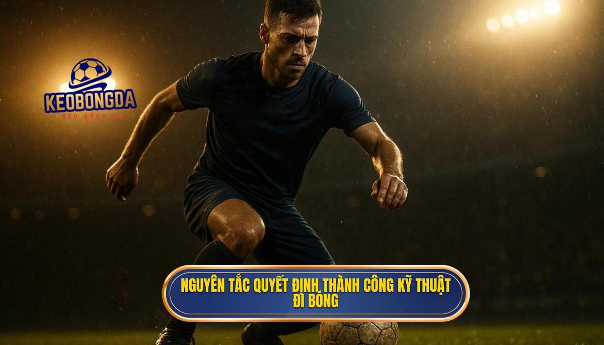 Nguyên Tắc Cốt Lõi Quyết Định Thành Công Của Kỹ Thuật Đi Bóng Qua Người