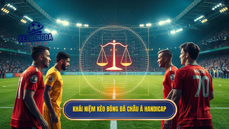 Khái niệm kèo bóng đá Châu Á Handicap