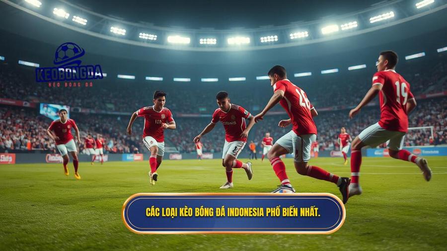  Các loại kèo bóng đá Indonesia phổ biến nhất.