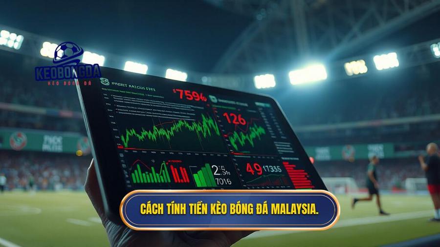 Cách tính tiền kèo bóng đá Malaysia.
