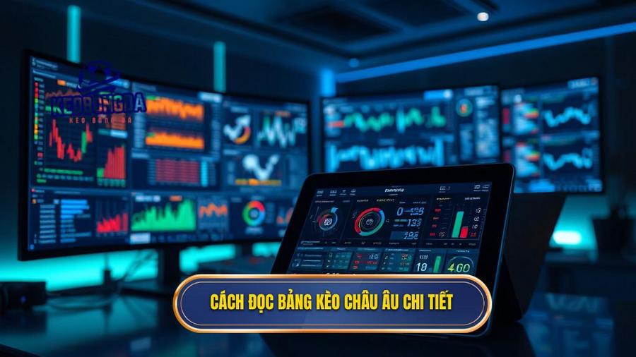 Cách đọc bảng kèo Châu Âu chi tiết