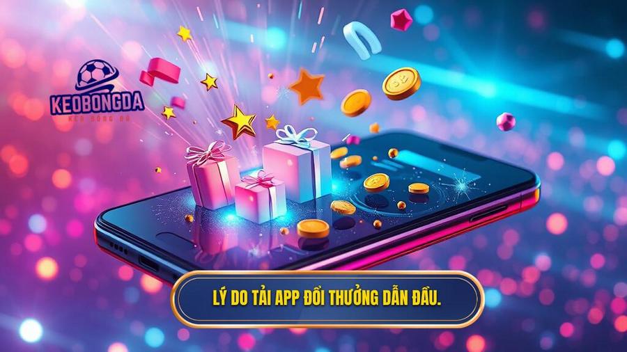 Lý do tải app đổi thưởng dẫn đầu