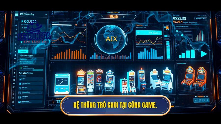 Hệ thống trò chơi tại cổng game