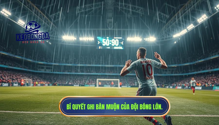 Những bàn thắng phút bù giờ quá kịch tính đi vào lịch sử