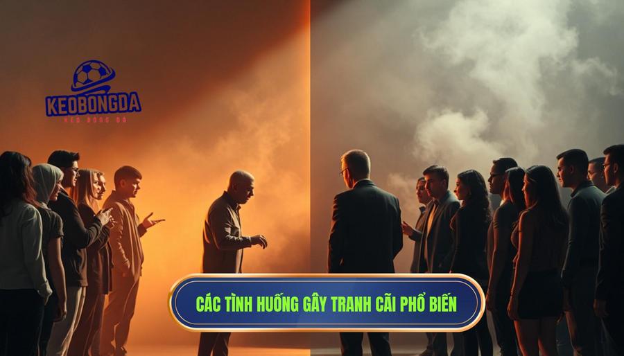 Các tình huống gây tranh cãi thường gặp