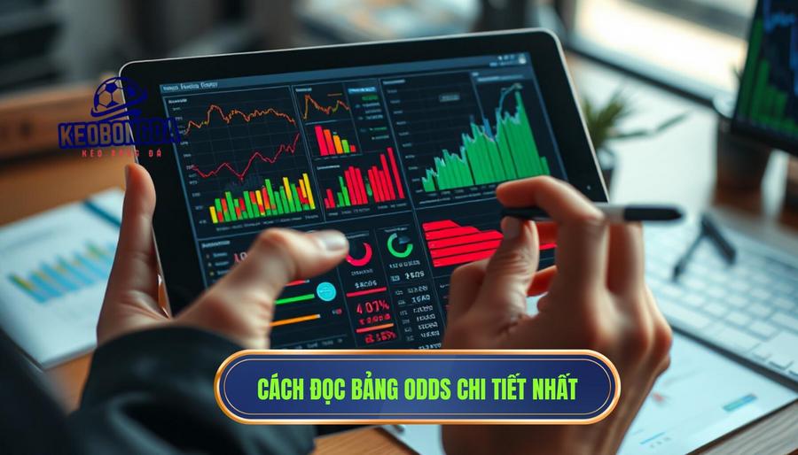 Hướng dẫn chi tiết cách đọc bảng odds như thế nào cho từng loại kèo