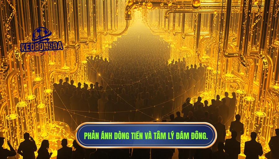 Phản ánh dòng tiền và tâm lý đám đông